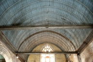 Décor de charpente : 14 entraits, sablières