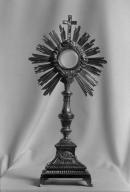 Ostensoir, église paroissiale Saint-Caradec (Saint-Caradec-Trégomel)