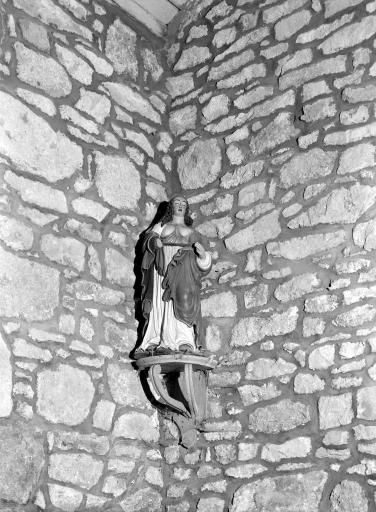 Statuette : Sainte Barbe (?)