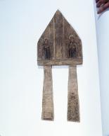 Mitre, abbaye de bénédictins Saint-Gildas, de bénédictins de la congrégation de Saint-Maur, de soeurs de la charité de Saint-Louis (Saint-Gildas-de-Rhuys)