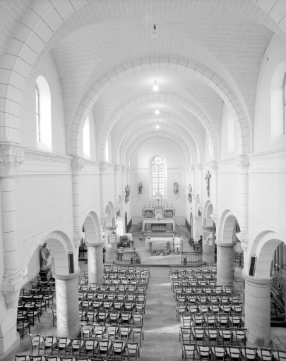 Prieuré Saint-Jean-Baptiste, Saint-Martin, église paroissiale de bénédictins (Saint-Jean-sur-Couesnon fusionnée en Rives-du-Couesnon en 2019)