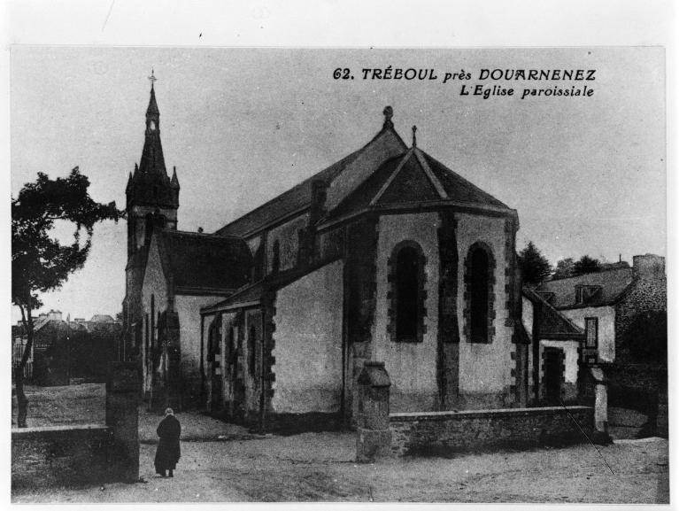 Eglise paroissiale Saint Joseph, rue des F.F.I (Douarnenez)