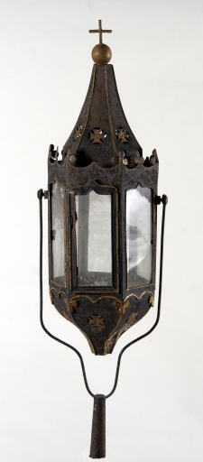 Série de 4 lanternes de procession