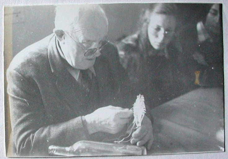 Maquettes de bateaux Cap-Horniers, sous globe
