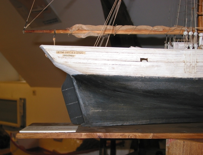 Maquette d'une goélette islandaise