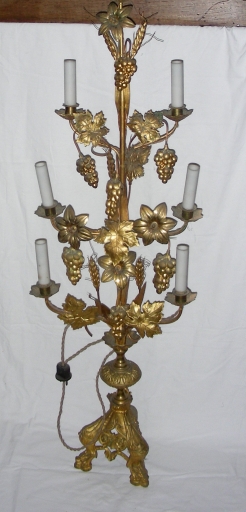 Ensemble de 4 chandeliers