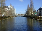 Les canaux (traversant la ville de Rennes)