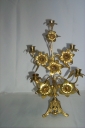Paire de chandeliers d'église