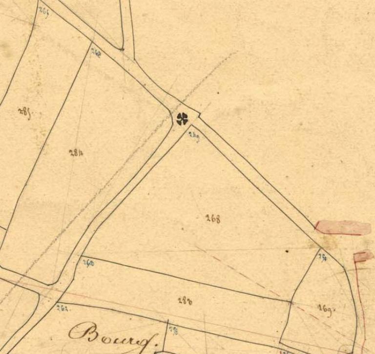 Croix de chemin, Kerlornou (Plounévez-Lochrist)