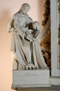 Groupe sculpté : Education de la Vierge