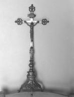 Croix d'autel, église paroissiale Saint-Bily (Plaudren)