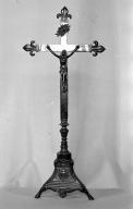 Croix d'autel, prieuré Notre-Dame-de-l'Assomption (prieuré cure), église paroissiale de bénédictins (Bréal-sous-Vitré)