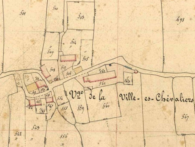 Écart, la Ville es Chevaliers (Saint-Gonlay)