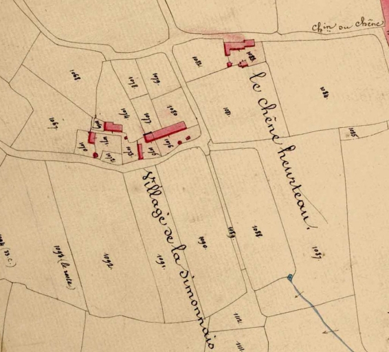 Écart, la Simonnais (La Mézière)