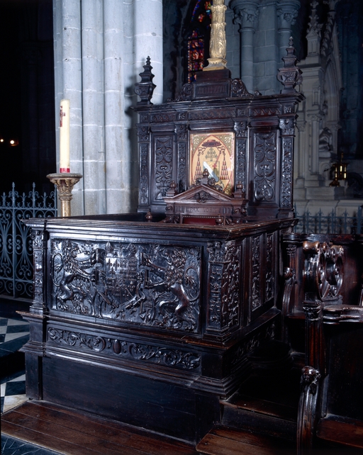 Stalle de l'évêque