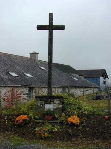 Croix de chemin, le Moulin du gravier (Eancé)
