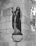 Statue (d'applique, petite nature) : saint Joseph, église paroissiale Saint-Pierre (Saint-Pol-de-Léon)