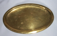 Paire de plateaux de communion