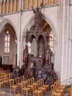 Chaire à prêcher, basilique Notre-Dame-d'Espérance (Saint-Brieuc)