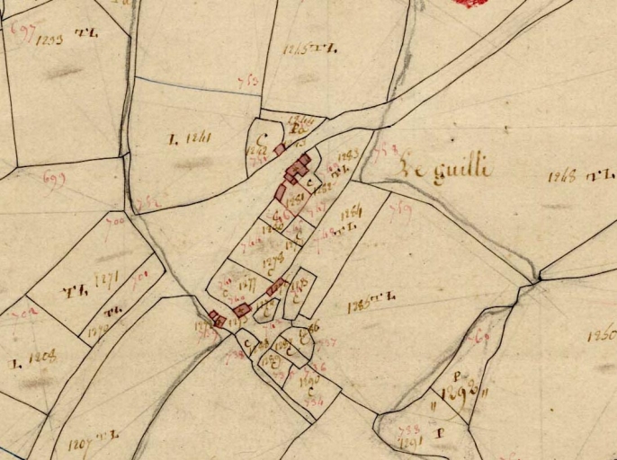 Hameau, le Guilly (Loqueffret)