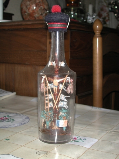 Bouteille de décoration