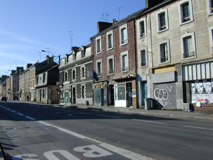 Ensemble d'édifices à cour commune : maison et immeubles de rapport, 25 et 27 rue Louis-Blériot ; 38 rue de l' Alma (Rennes)