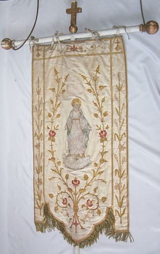 Bannière de procession : Immaculée Conception