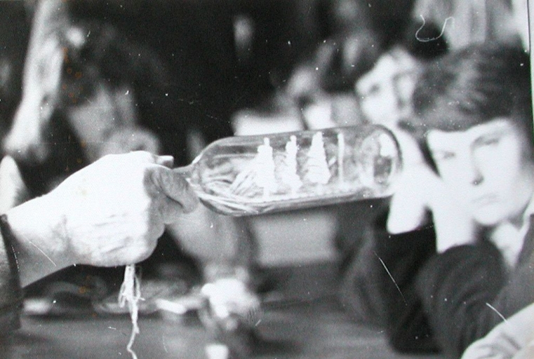 Maquettes de bateaux Cap-Horniers, sous globe