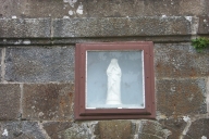 Statuette : Vierge, dite Vierge aux roses