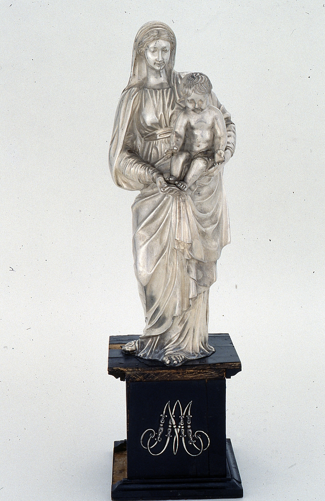 Statue (statuette) : Vierge à l'Enfant (1), cathédrale de Saint-Paul-Aurélien (Saint-Pol-de-Léon)