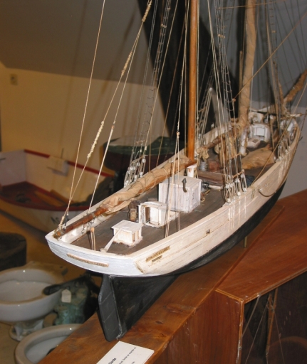 Maquette d'une goélette islandaise