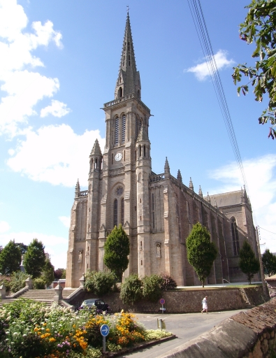 Église paroissiale Notre-Dame de Bonne-Nouvelle, rue Guillaume Thos (Paimpol)
