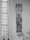 Statue (d'applique, petite nature) : saint Joseph, chapelle Saint-Laurent (Silfiac)