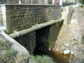 La gare et les ponts sur la commune de Saint-Sulpice-la-Forêt