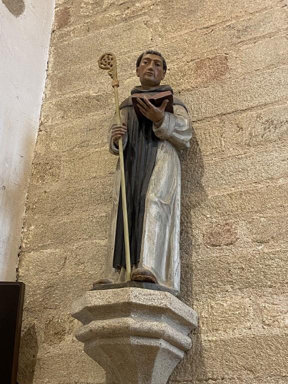 Statue : Saint Dominique, église Saint-Pierre-Saint-Paul (Guégon)