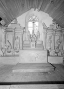 Retable (retable architecturé), chapelle de la Trinité (Ploërdut)