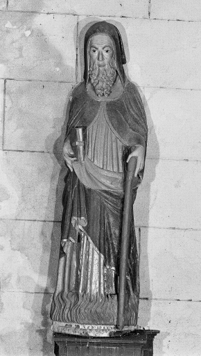 Statue de saint Antoine abbé