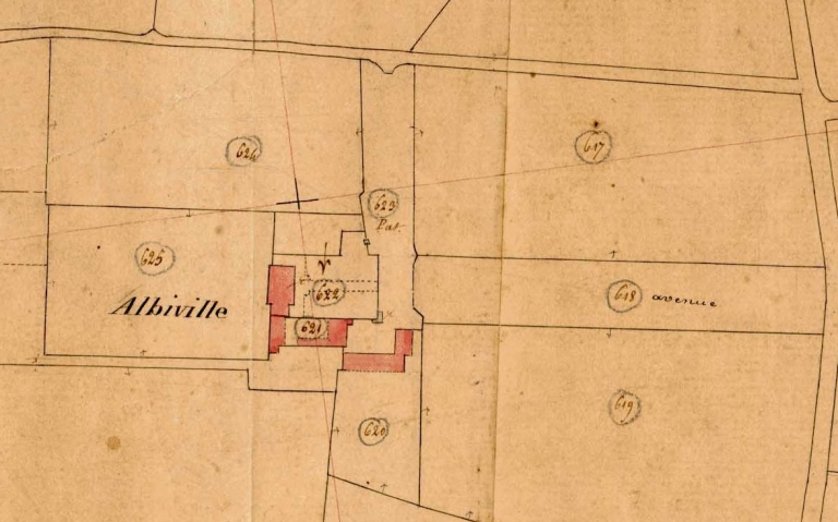 Demeure (malouinière), les Trauchandières ; Albiville (Saint-Jouan-des-Guérets)