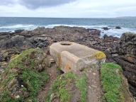 Bunker-poste d'observation et de tir dit Tobruk-Stand ouest, Île Percée (Moëlan-sur-Mer)