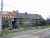 Alignement de maisons et fermes, l'Aunay Hingan (Renac)