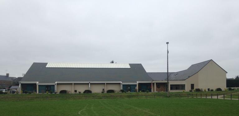Salle des sports, place de la Mairie (Romagné)