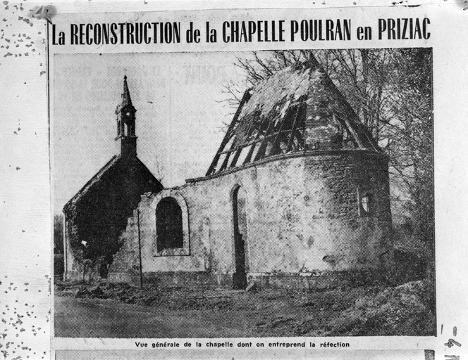 Chapelle Notre-Dame de Poulran (Priziac)