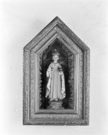 Statue (petite nature) : Vierge à l'enfant, chapelle Saint-Mathieu (Guidel)