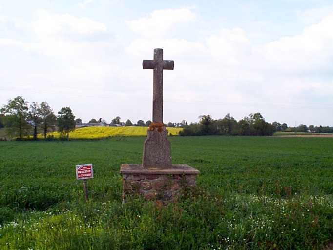 Croix de chemin, route départementale 48 ; près de la Ville Appé (Les Brûlais)