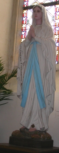 Statue : Notre-Dame de Lourdes