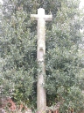 Croix de chemin, rue du Rocher (Saint-Domineuc)