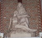 Groupe sculpté : Vierge de pitié