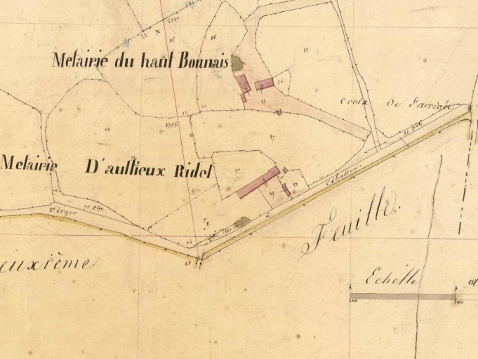 Ferme, les Aultieux Ridels (Le Verger)