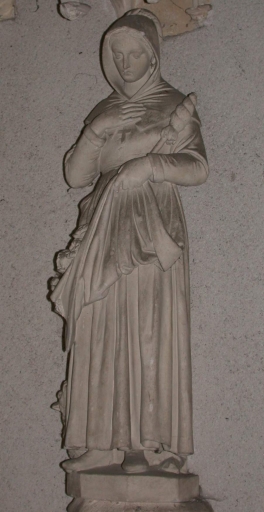 Statue sur culot : Sainte Germaine Cousin