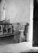 Bénitier, chapelle de la Trinité (Ploërdut)